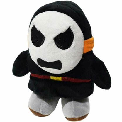 Plush Super Mario Angry Black Shy Guy 17cm