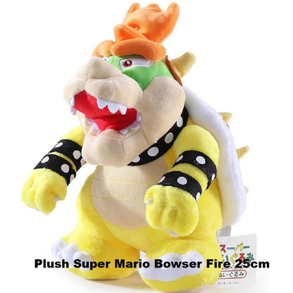 Plush Super Mario Bowser Fire 25cm