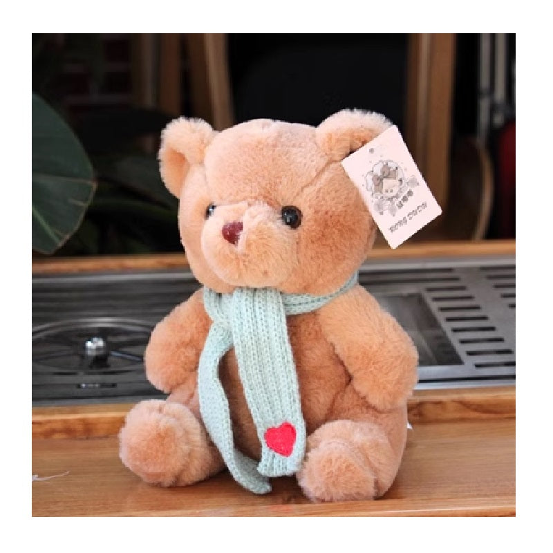 Plush Bear with Sweater / Scarf 20cm