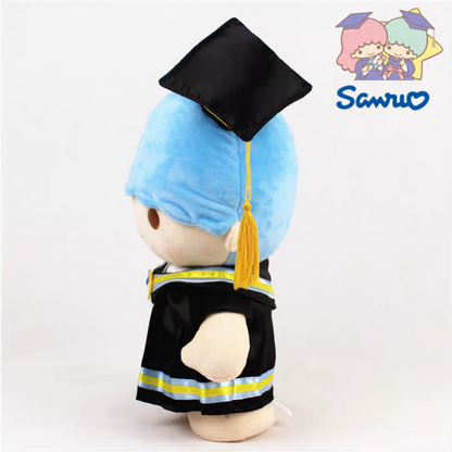 Plush Graduation Little Twin Star Boy Kiki 35cm