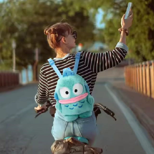 Plush Sanrio Hangyodon Backpack 30cm