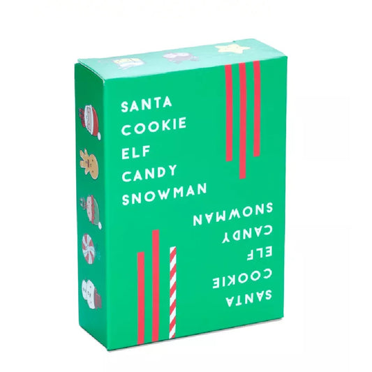 Santa Cookie Elf Candy Snowman Card Game