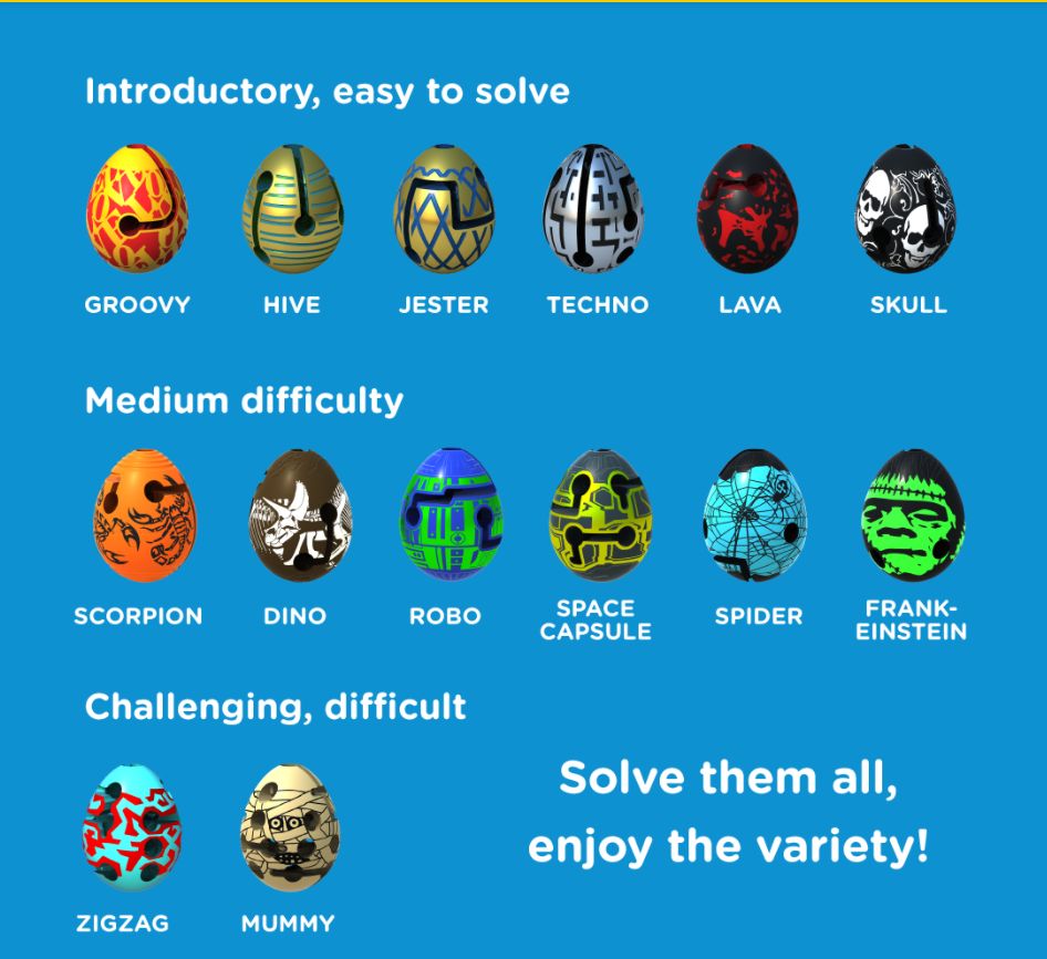 Smart Egg Puzzle (1 Random Design will be issued)