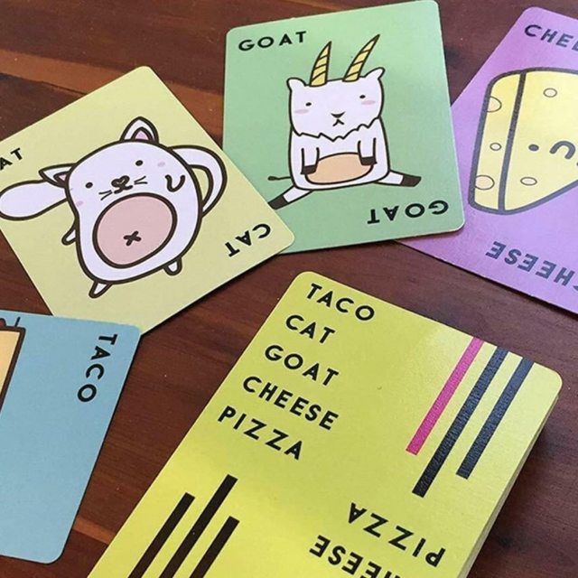 Taco Cat Goat Cheese Pizza Card Game