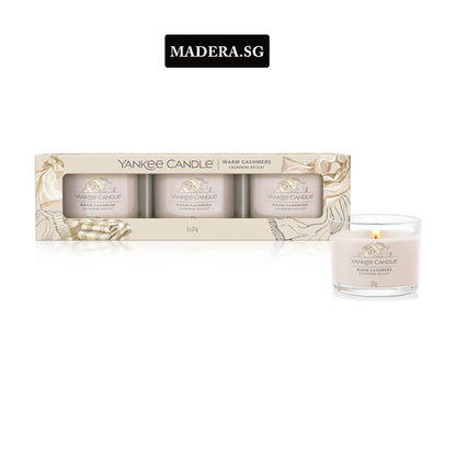 Warm Cashmere 3pcs-Mini Candles Gift Set