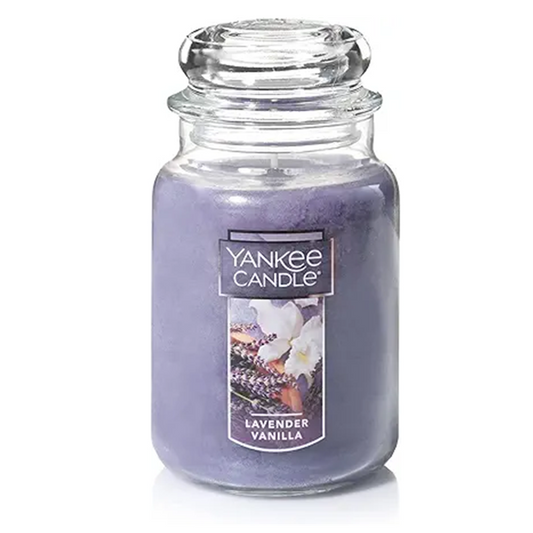 Lavender Vanilla Classic Large Jar Candle 623gms
