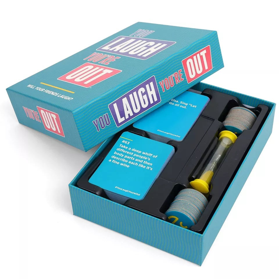 You Laugh You're Out Card Game