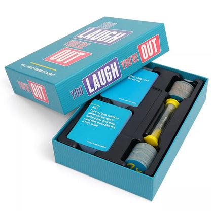 You Laugh You're Out Card Game