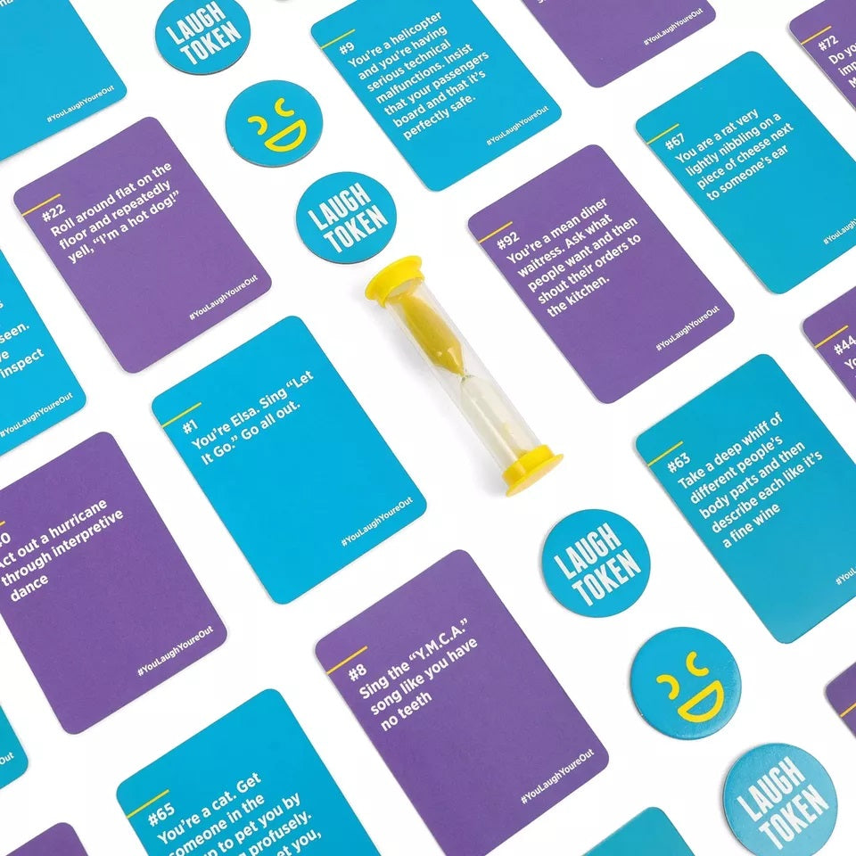 You Laugh You're Out Card Game