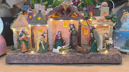 W399 Holy Night Navity Music Lamp / Ornament