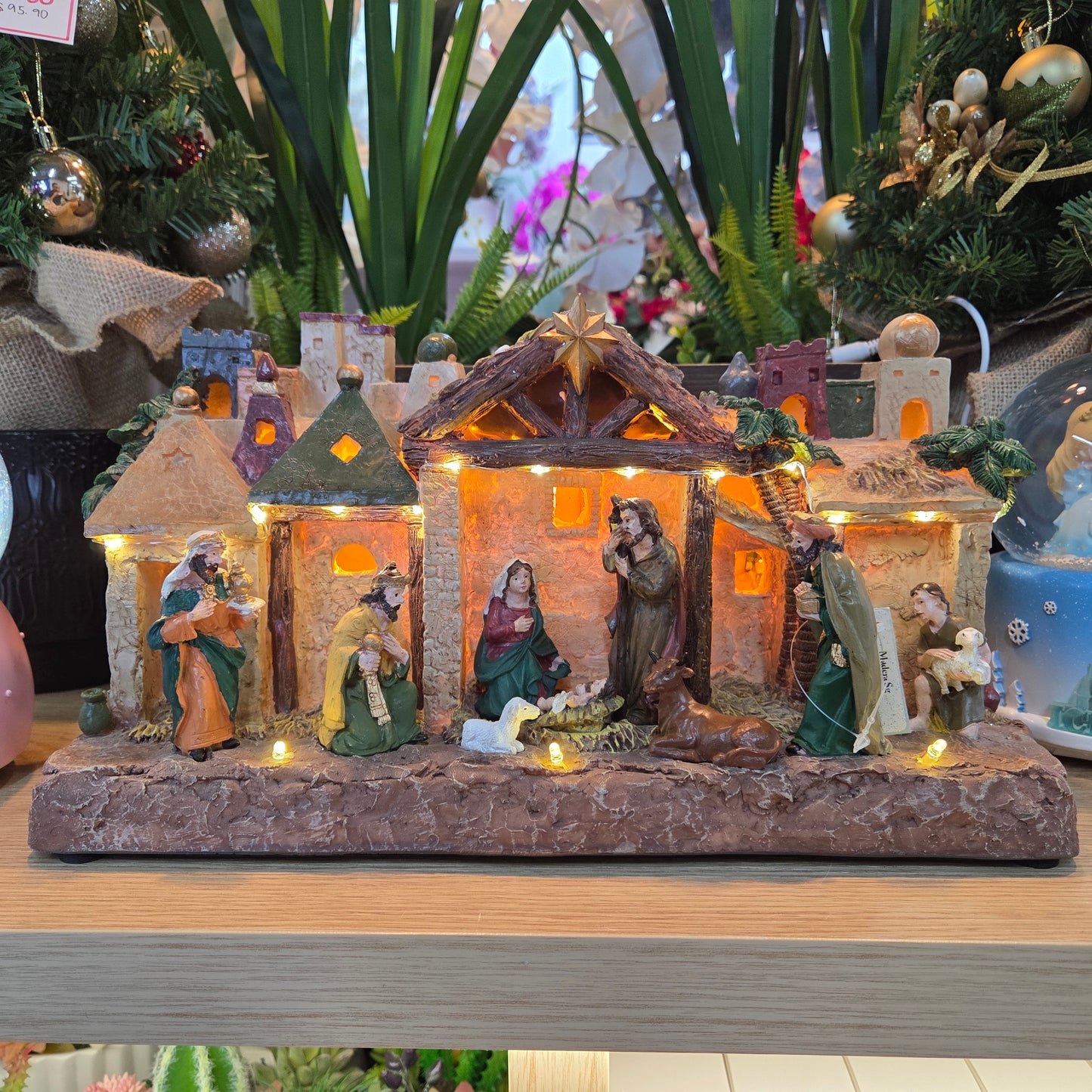 W399 Holy Night Navity Music Lamp / Ornament