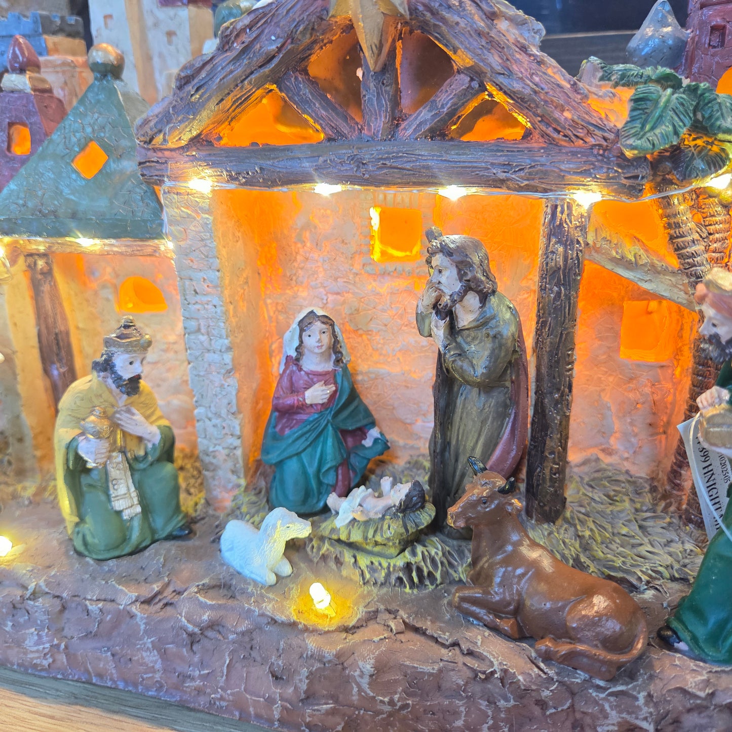 W399 Holy Night Navity Music Lamp / Ornament