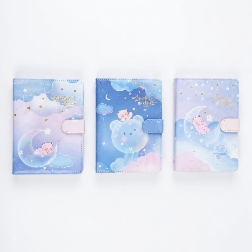 Spongy Notebook - Lovely Bear Series