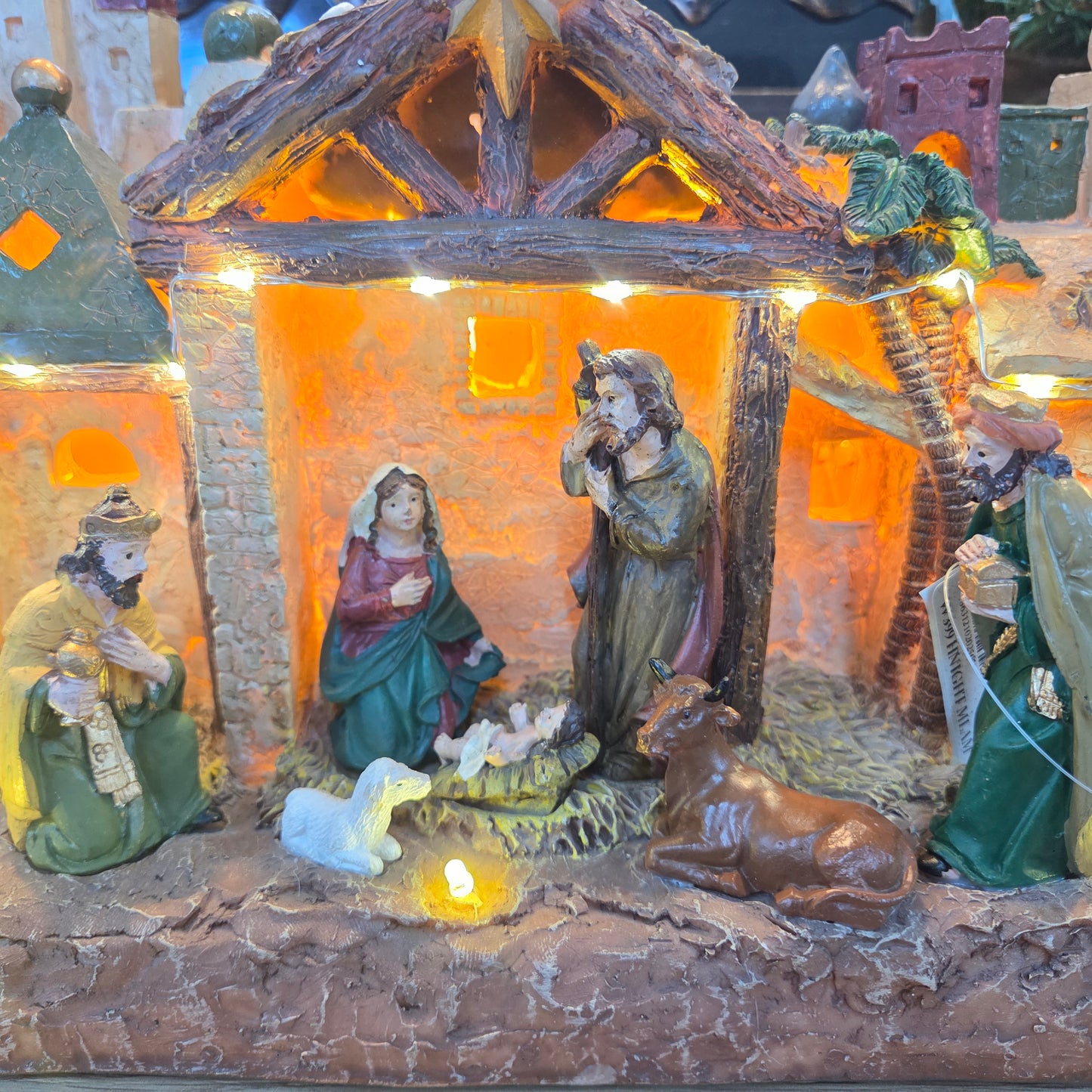 W399 Holy Night Navity Music Lamp / Ornament