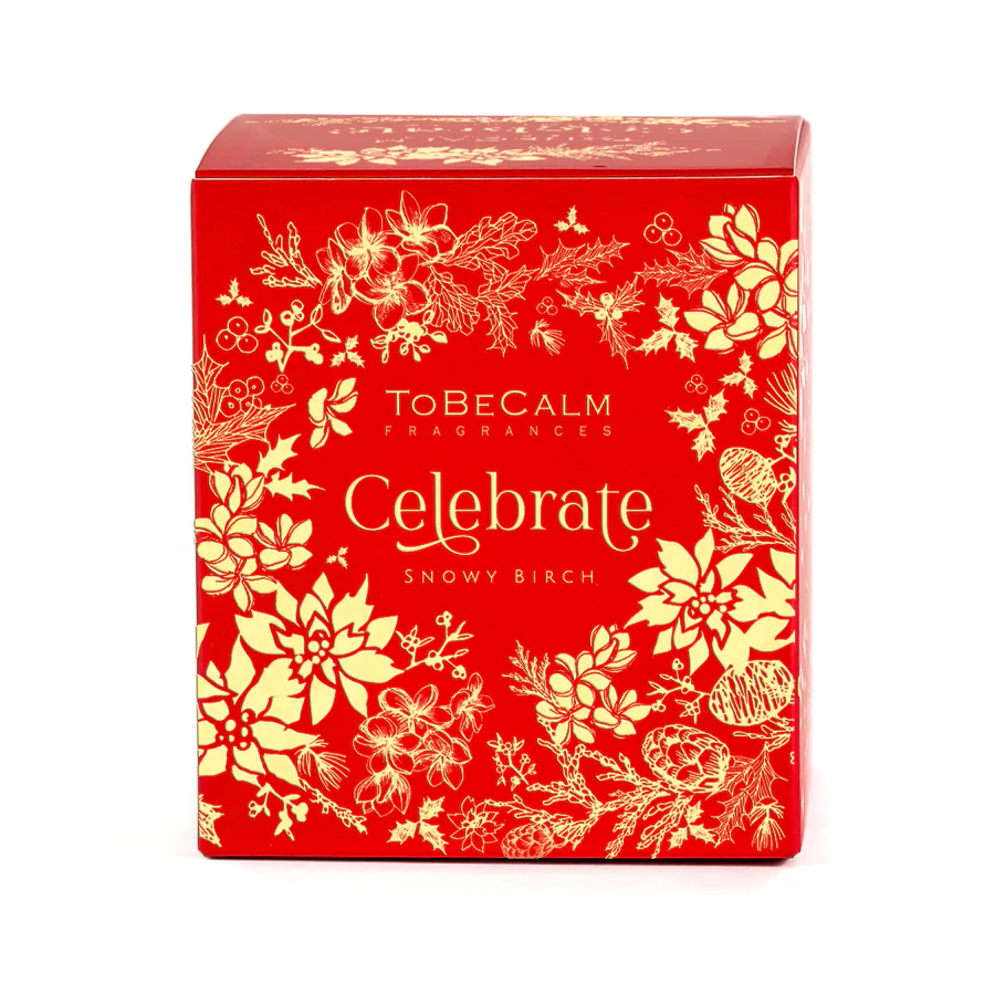 Celebrate (New) - Snowy Birch - Medium Soy Candle