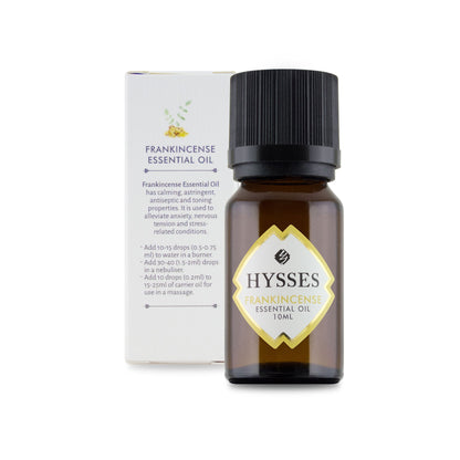 Hysses Single-Note Essential Oil 10ml - Frankincense