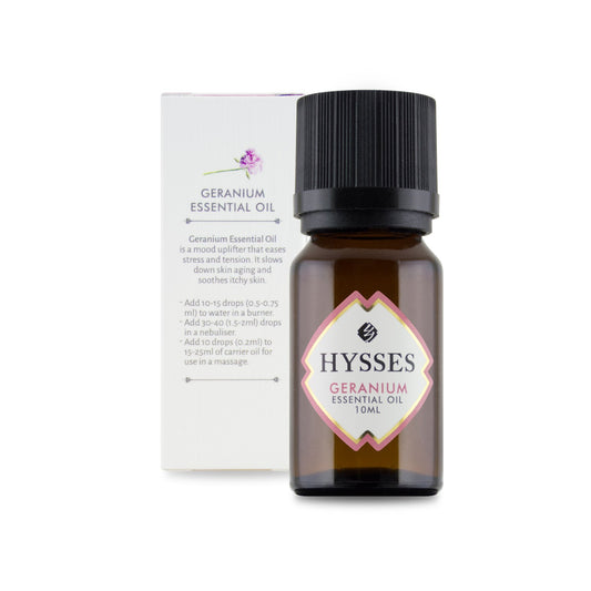 Hysses Single-Note Essential Oil 10ml - Geranium