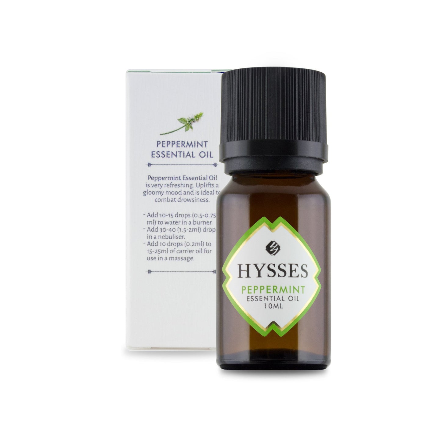 Hysses Single-Note Essential Oil 10ml - Peppermint