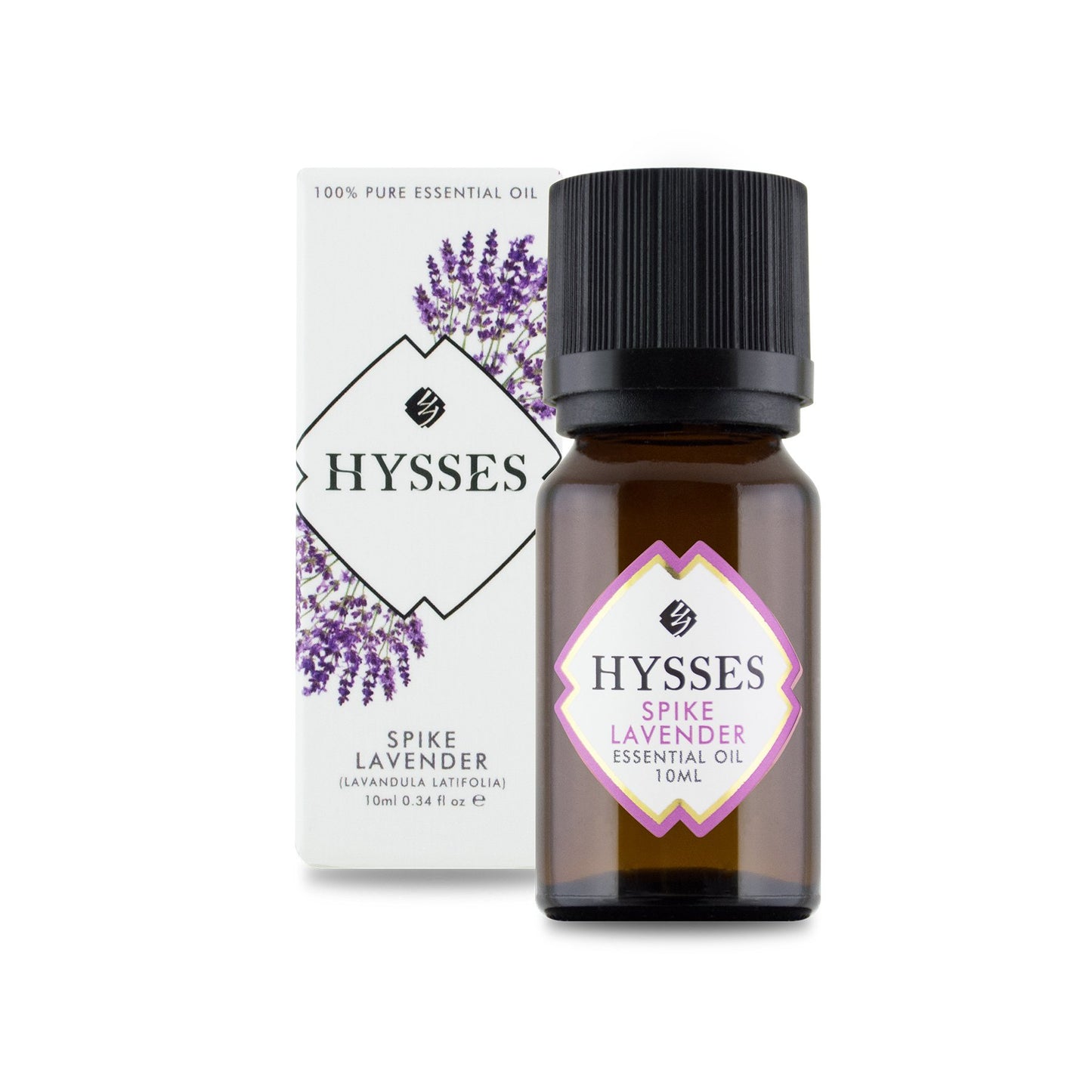Hysses Single-Note Essential Oil 10ml - Spike Lavender