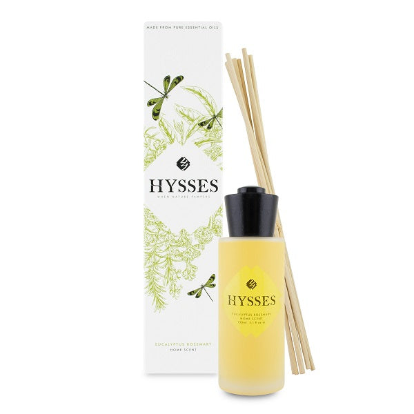 Hysses Home Scent Reed Diffuser - Eucalyptus Rosemary