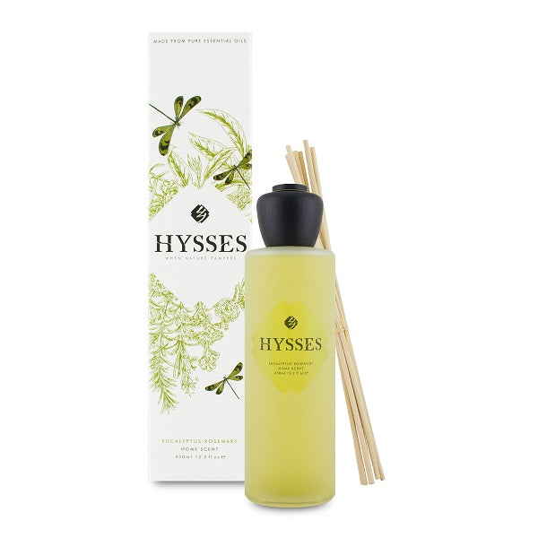 Hysses Home Scent Reed Diffuser - Eucalyptus Rosemary