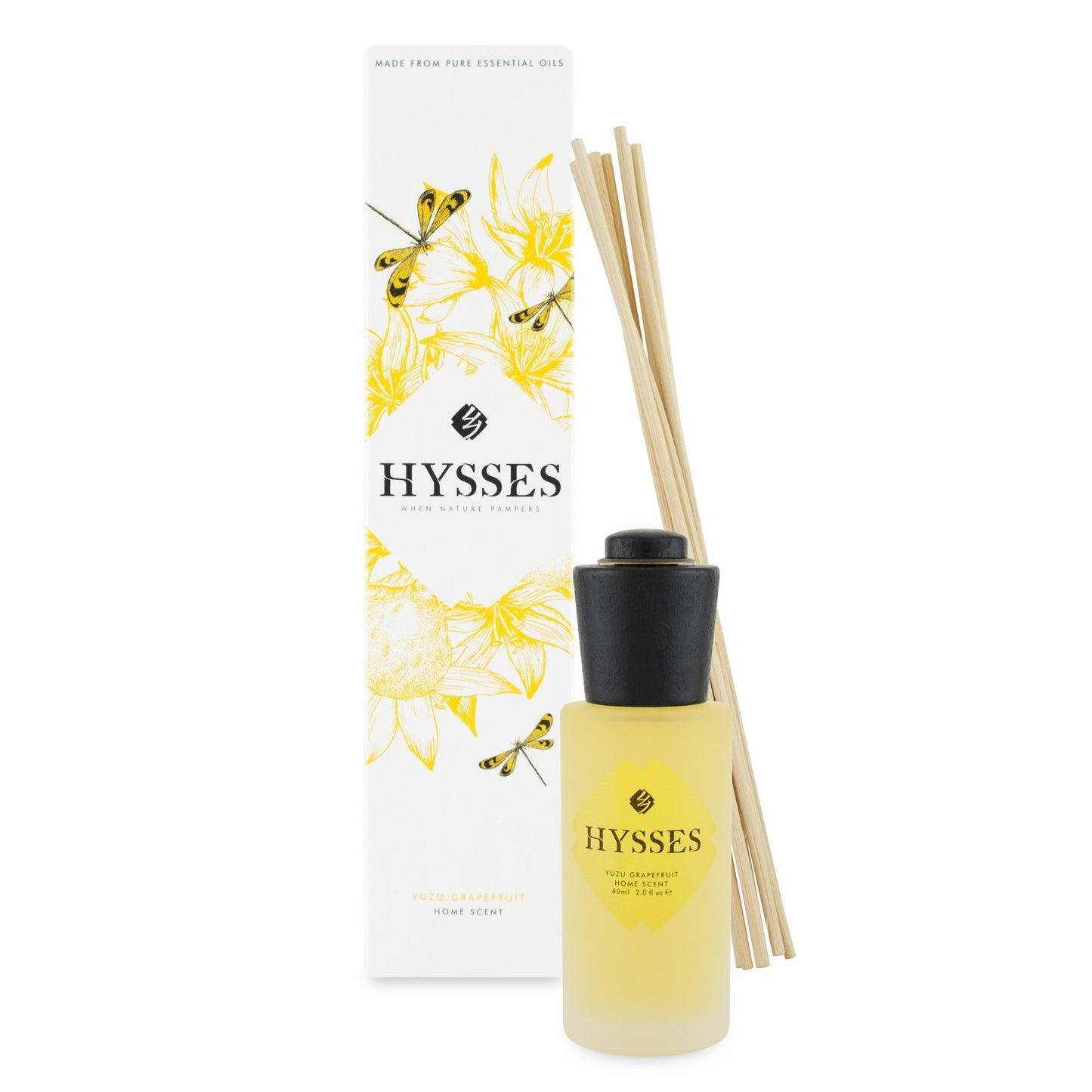 Hysses Home Scent Reed Diffuser - Yuzu Grapefruit