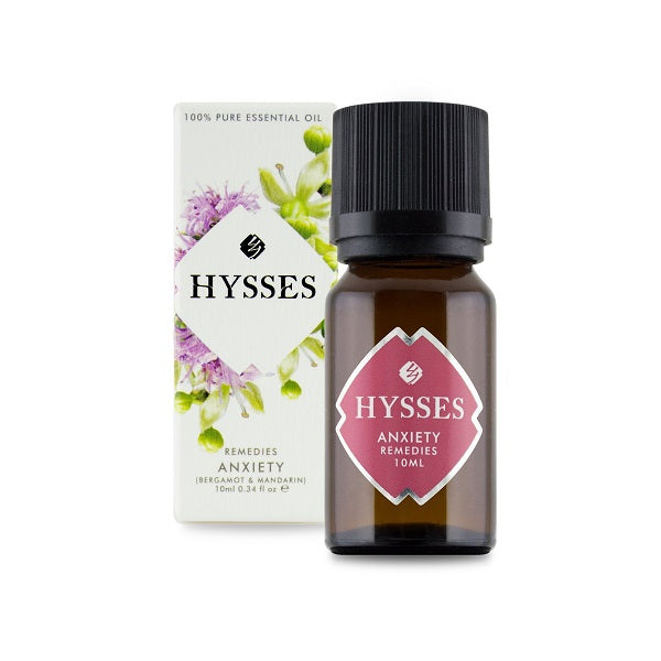 Hysses Essential Oils, Remedies Collection 10ml - Anxiety