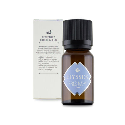 Hysses Essential Oils, Remedies Collection - Cold and Flu