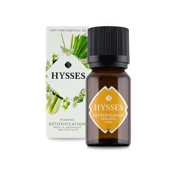 Hysses Essential Oils, Remedies Collection 10ml - Detoxification