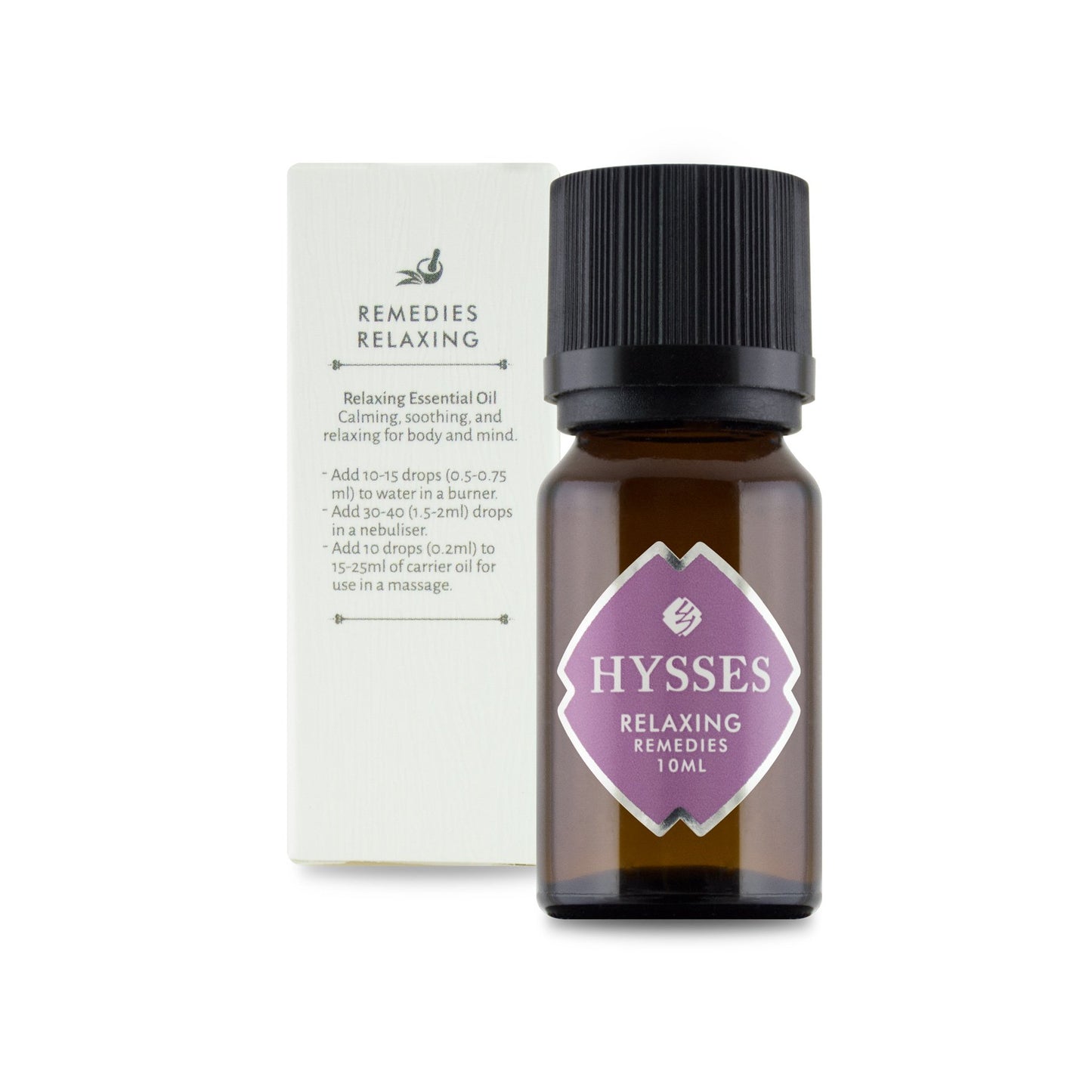 Hysses Essential Oils, Remedies Collection 10ml - Relaxing
