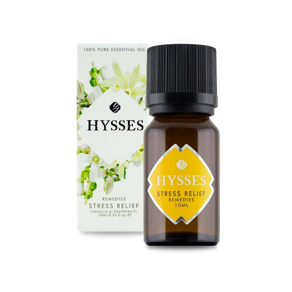 Hysses Essential Oils, Remedies Collection 10ml - Stress Relief