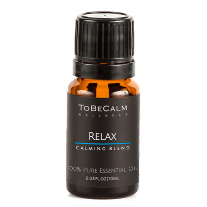 Relax - Sweet Orange, Lavender & Vetiver - Essential Oil Blend 10ml