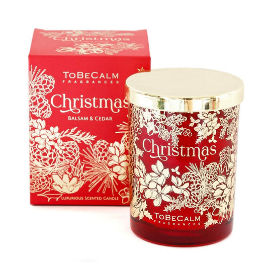 Christmas - Balsam & Cedar - Large Soy Candle