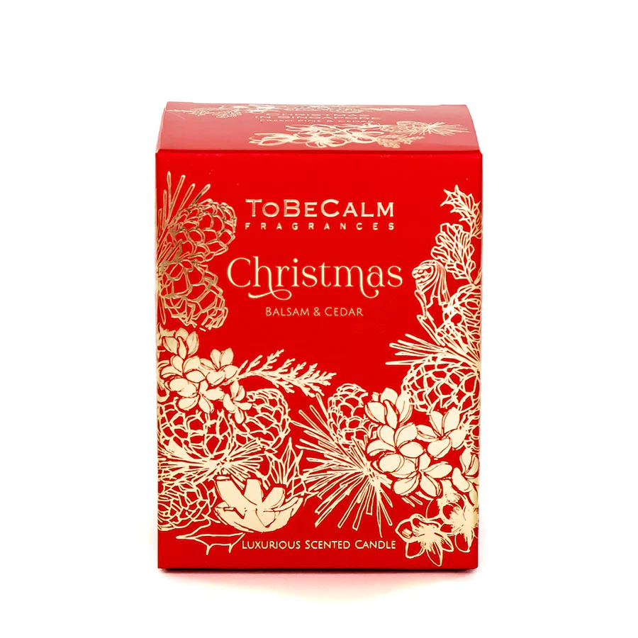 Christmas - Balsam & Cedar - Large Soy Candle