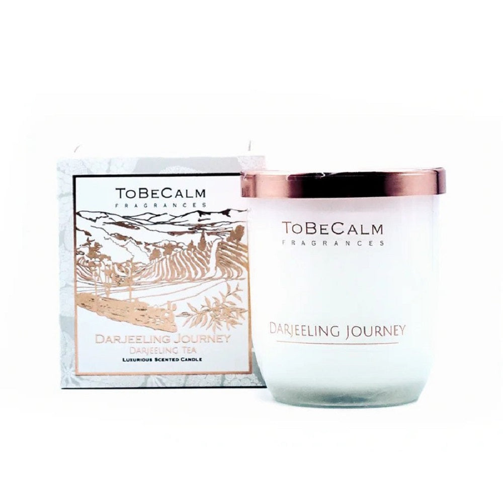 Darjeeling Journey - Darjeeling Tea - Medium Soy Candle 150gms