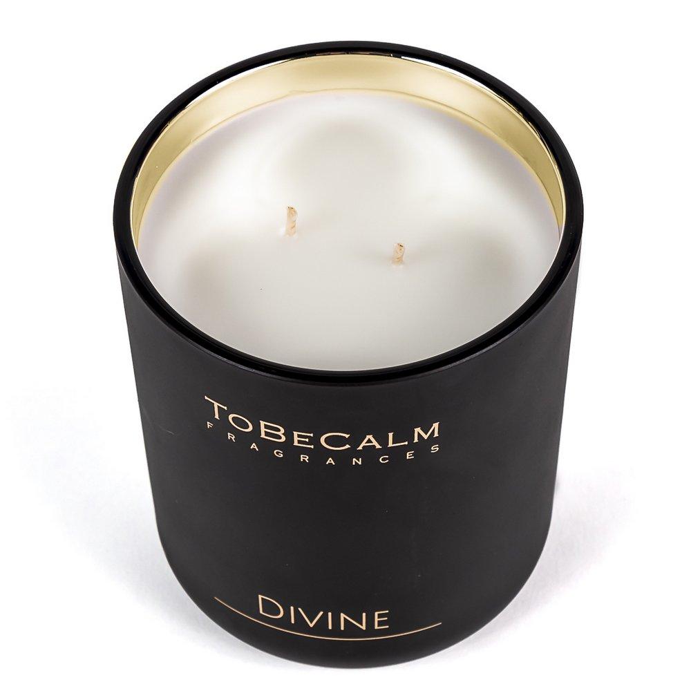 Divine- Black Orchid & Ginger - Deluxe XL Soy Candle