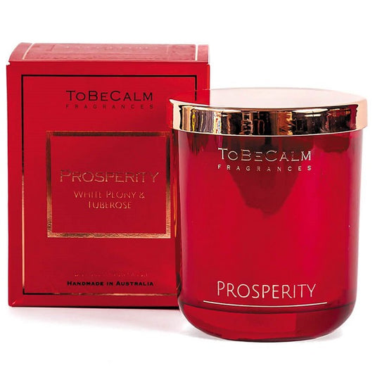 Prosperity - White Peony & Tuberose - Deluxe XL Candle