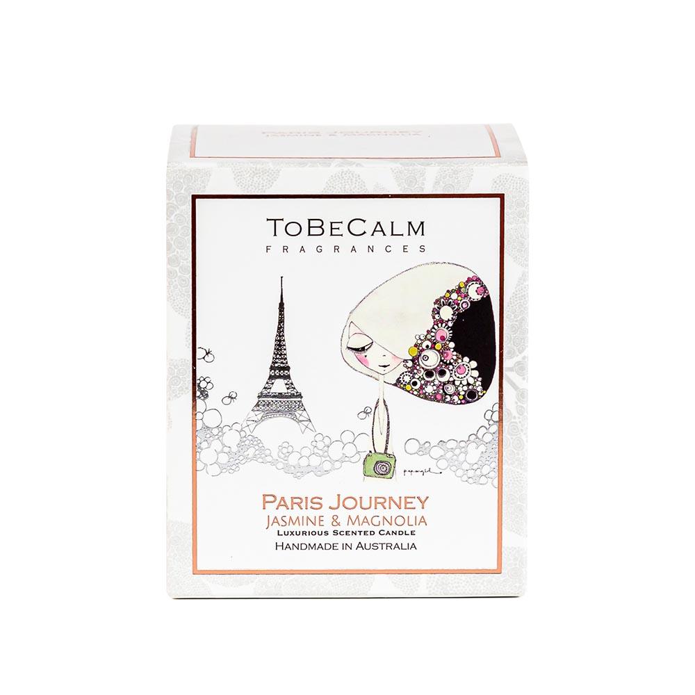 Paris Journey - Jasmine & Magnolia - Medium Soy Candle 150gms