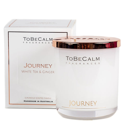 Journey - White Tea & Ginger - Luxury Large Soy Candle