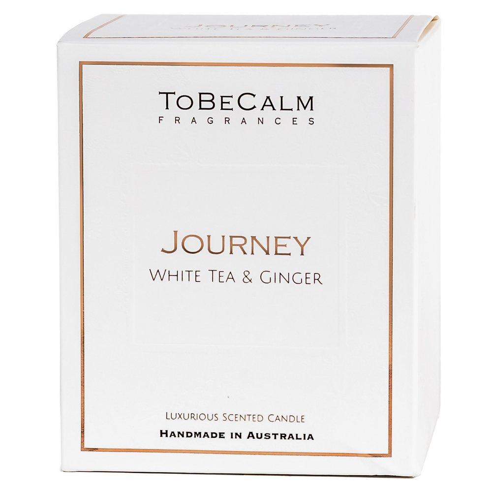 Journey - White Tea & Ginger - Luxury Large Soy Candle
