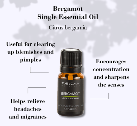 Bergamot - Single Essential Oil 10ml