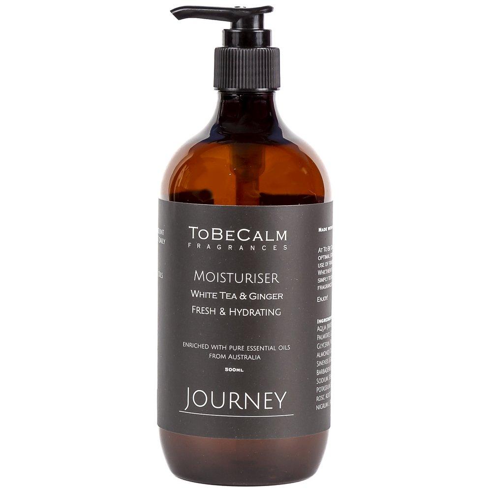 Journey - White Tea and Ginger - Moisturiser 500ml