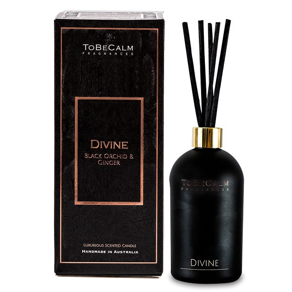 Divine - Black Orchid & Ginger - Reed Diffuser 200ml