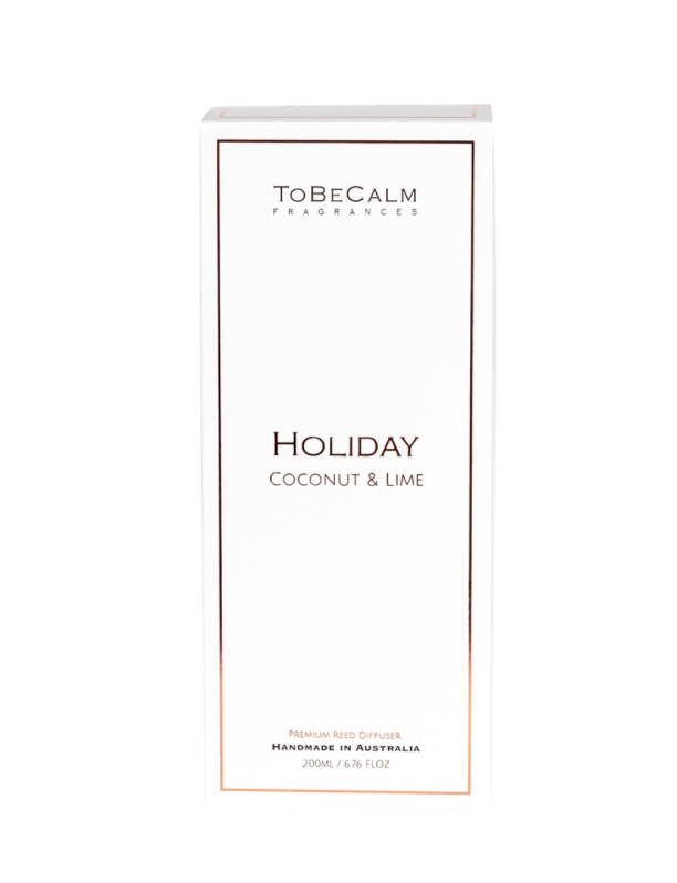 Holiday - Coconut & Lime - Reed Diffuser 200ml