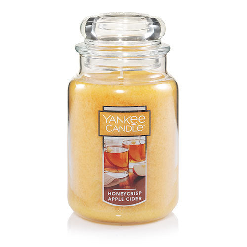 Honey Crisp Apple Cider Classic Large Jar Candle 623gms