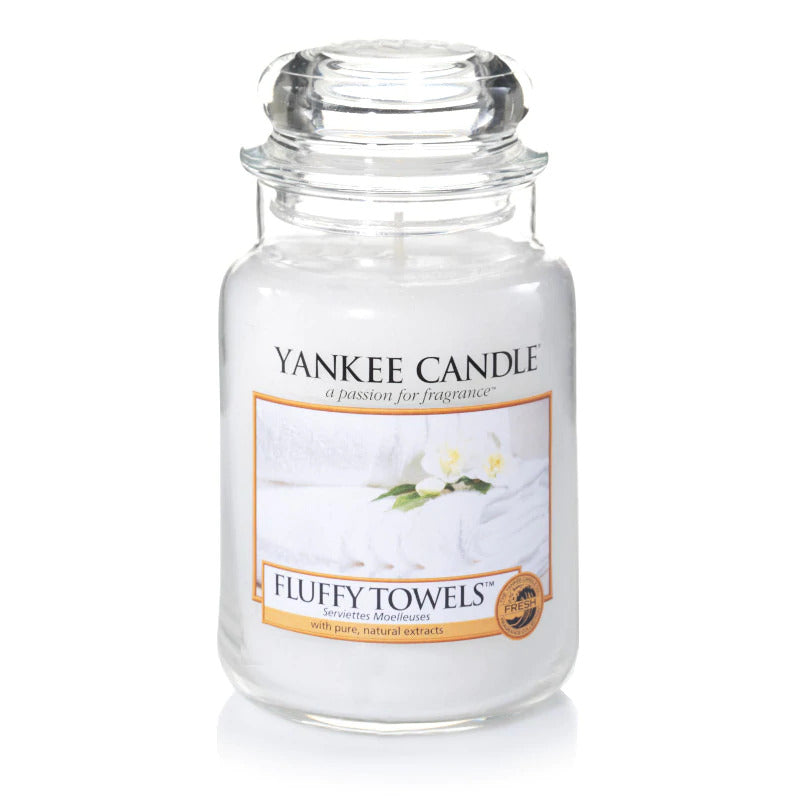 Fluffy Towels Classic Large Jar Candle 623gms