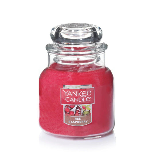 Red Raspberry Classic Small Jar Candle 104gms