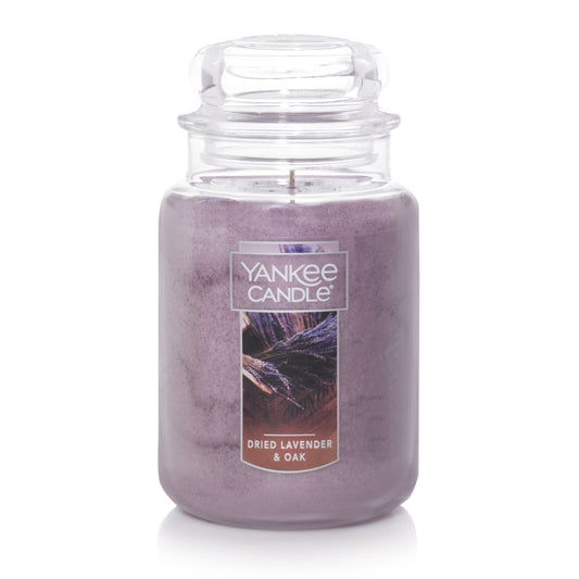 Dried Lavender & Oak Classic Large Jar 623gms