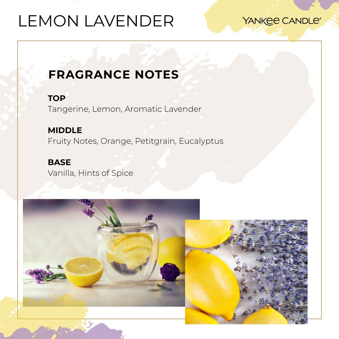 Lemon Lavender 120ml Decor Reed Diffuser