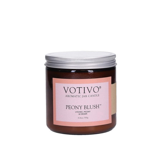 Votivo Peony Blush Large Jar Candle 330gms